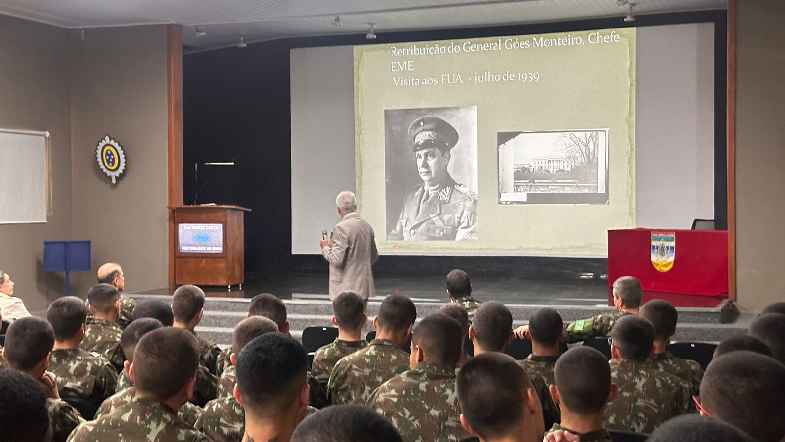 Palestra O Brasil na Segunda Guerra Mundial