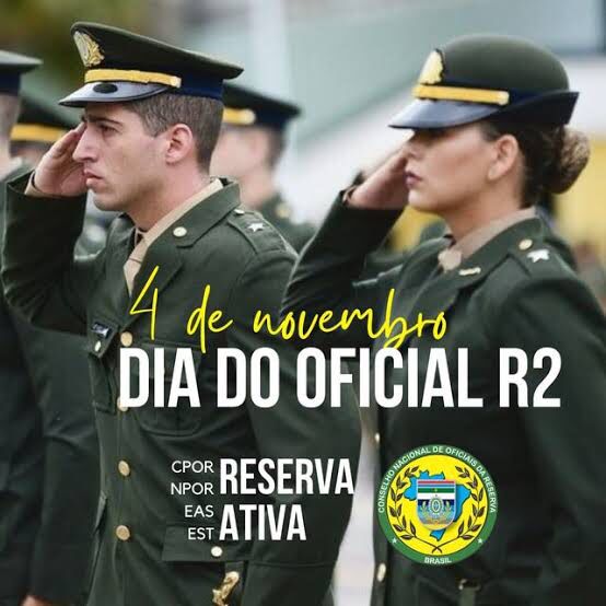 Mensagem da AOR/2 pelo Dia do Oficial R/2 - 4 Novembro 2024